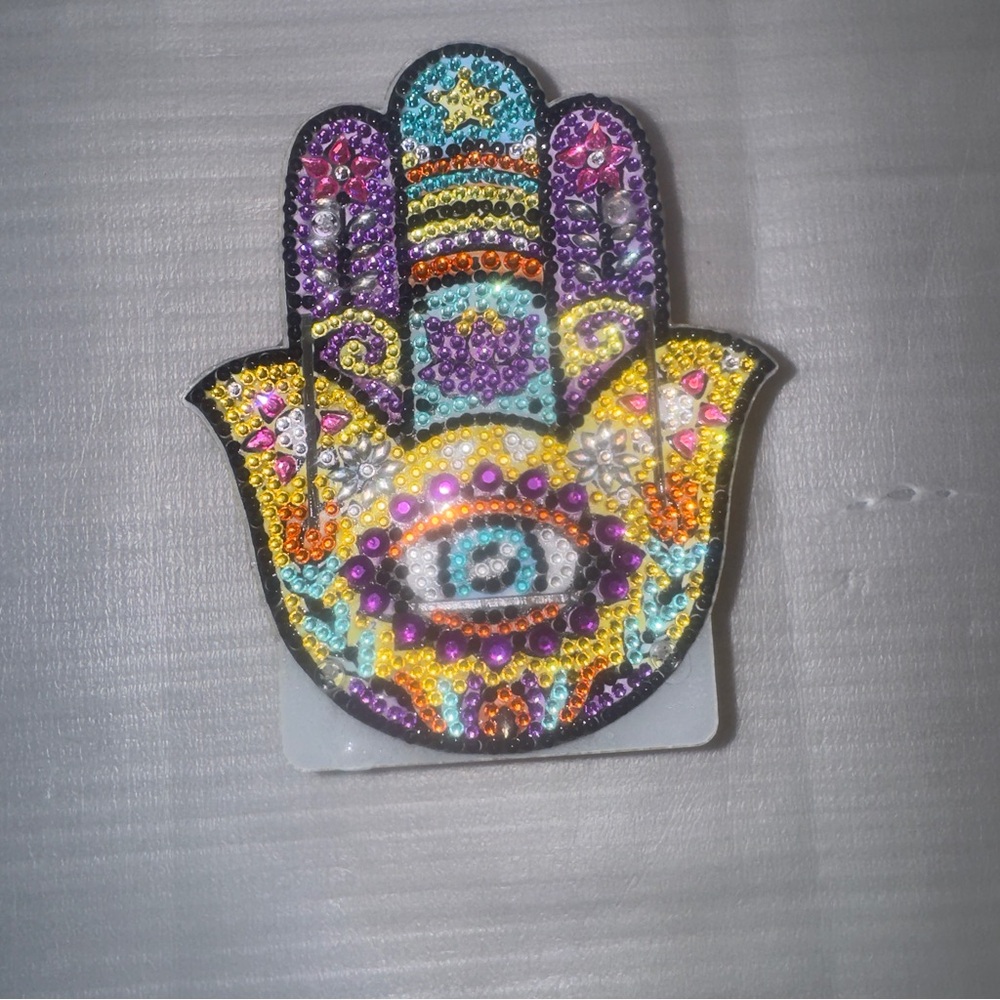 Hand crated hasma pencil case